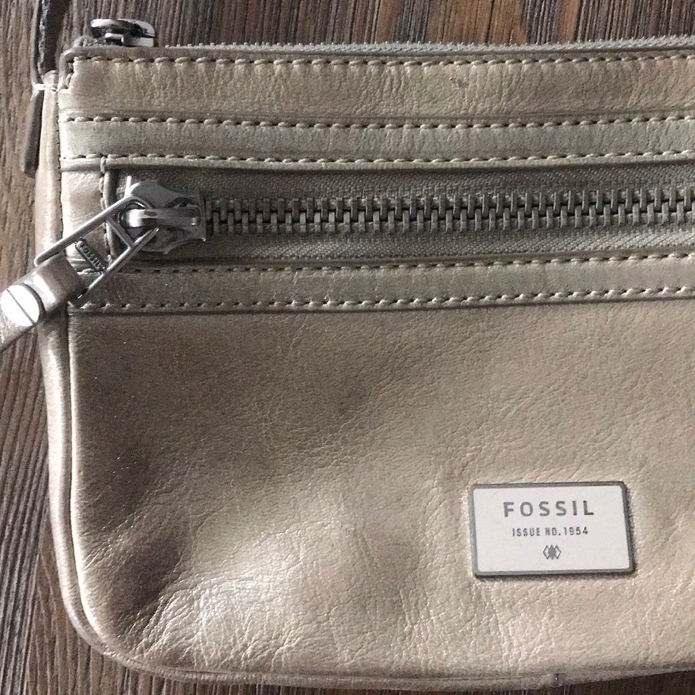 Metallic Fossil Cross Body - Picture 2 of 4